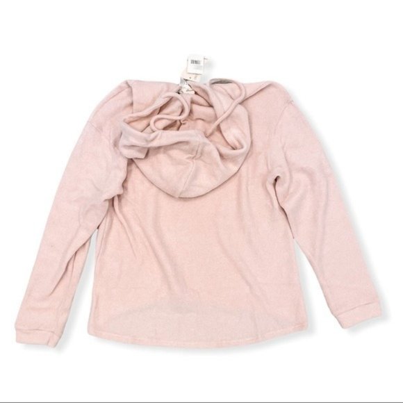 EVERLEIGH Brushed Terry Cozy Hoodie Swetshirt in Pink -NWT - Medium - Picture 2 of 3
